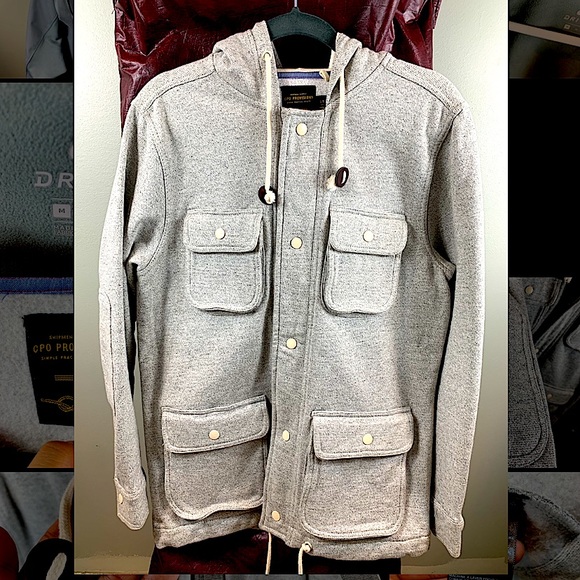 Utility Sweater Jacket - Picture 1 of 9